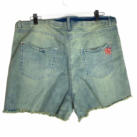 Festival Denim and Lace Short 90’s Y2K - Picture 4 of 15